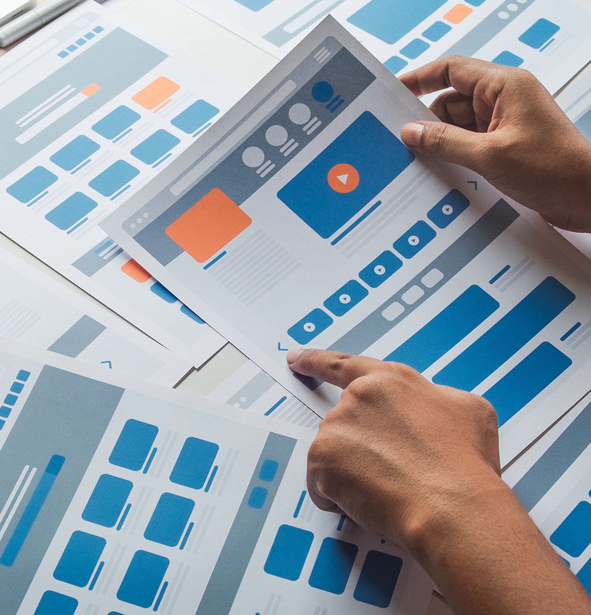Wireframes & Visual Design